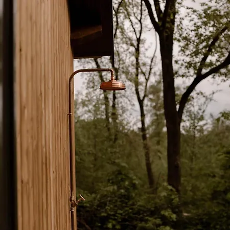 Pine House Vrijstaand Bad En Hottub Op Biobrandstof Ferienhaus *