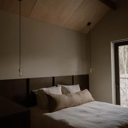 Pine House Vrijstaand Bad En Hottub Op Biobrandstof Ferienhaus